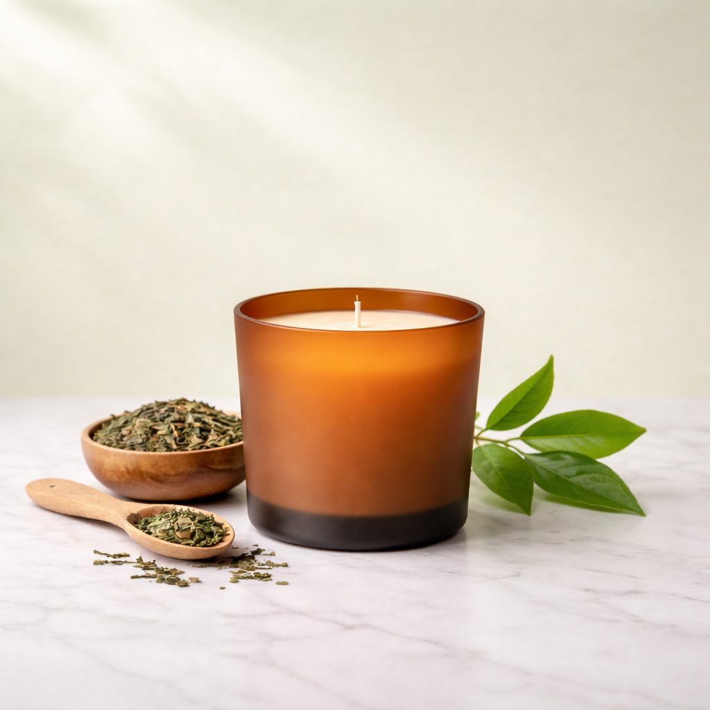 Green Tea - Body Massage Candle - Small (90 gms)