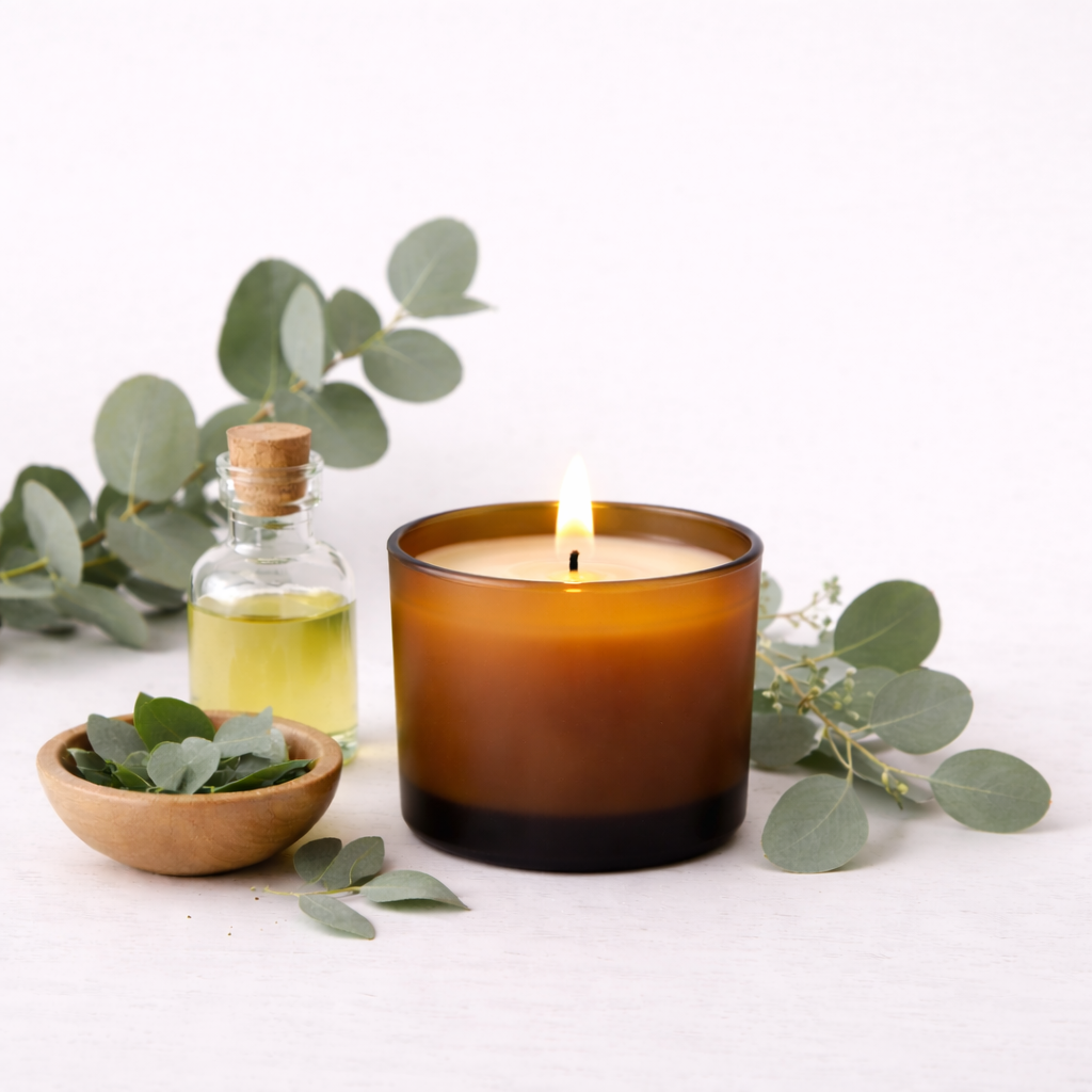 Eucalyptus - Body Massage Candle - Small (90 gms)